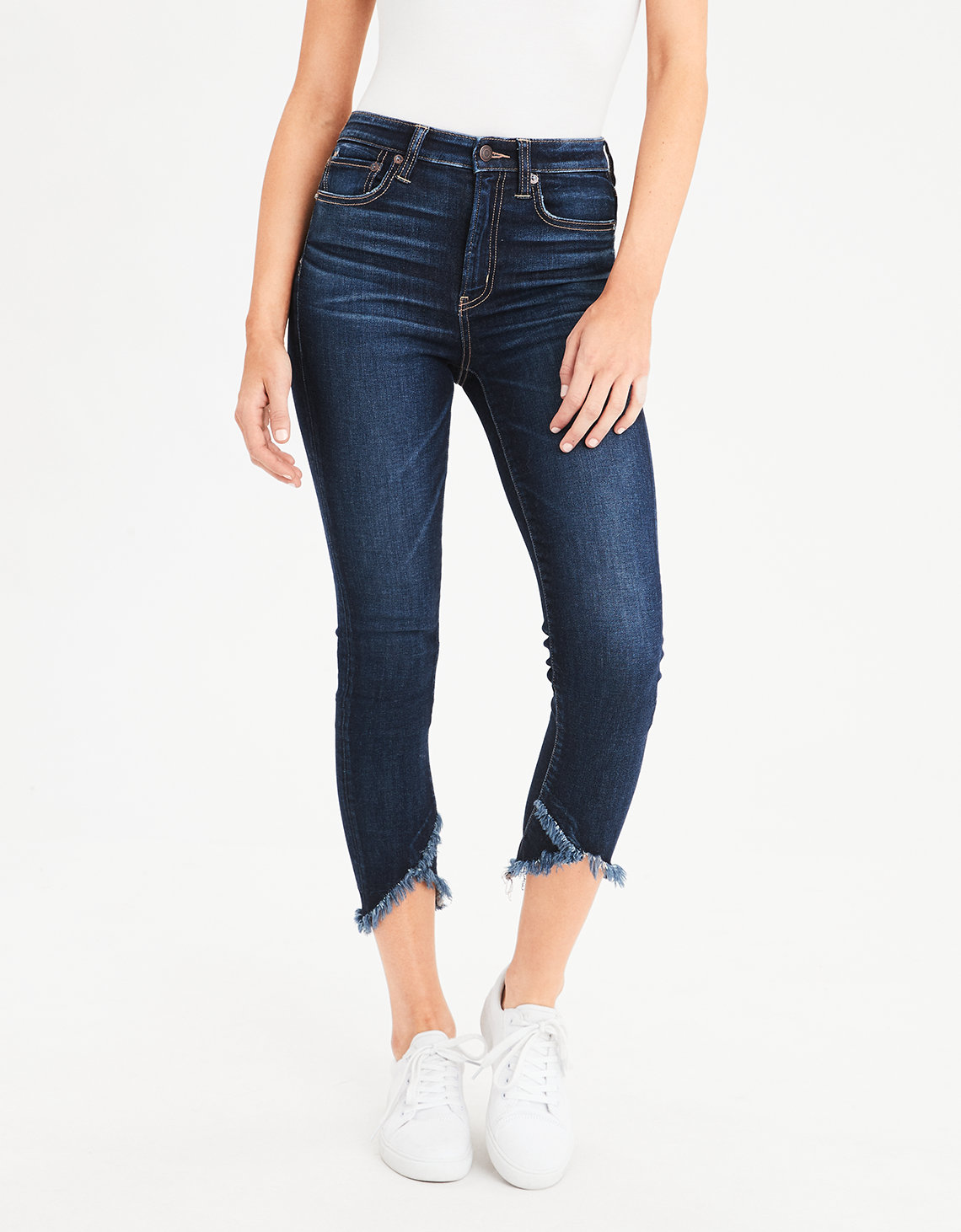 AE Ne(X)T Level Super High-Waisted Jegging Crop - Deep Waters