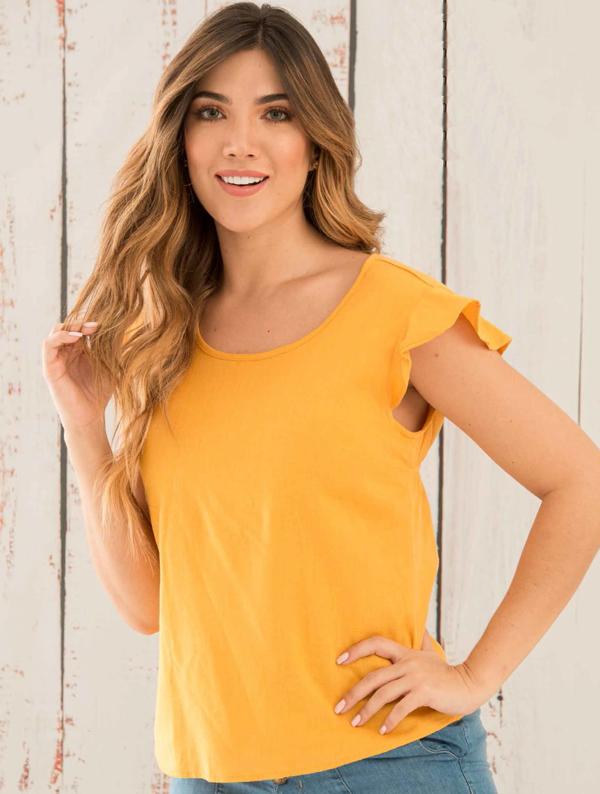 Camisa Misha - Amarillo mostaza