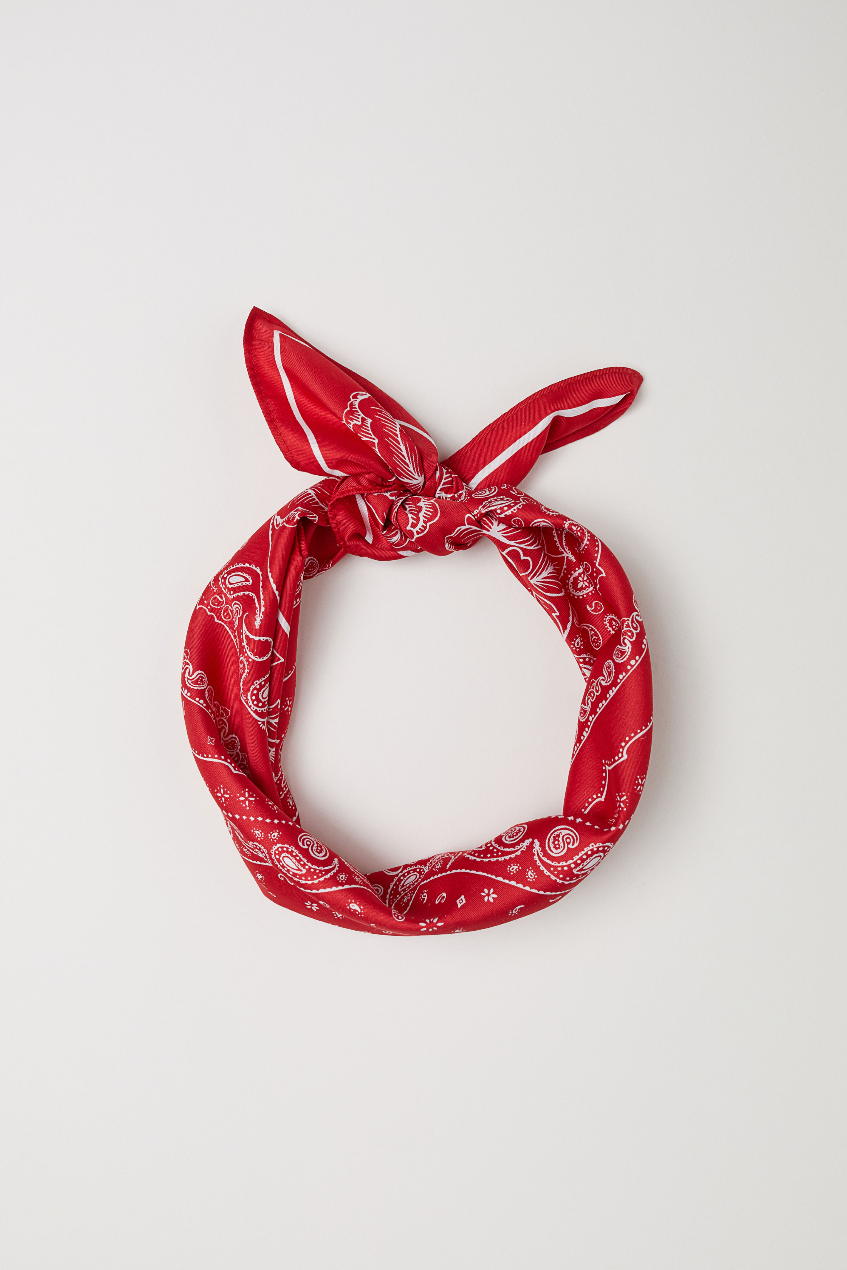 Scarf/Hairband - Red