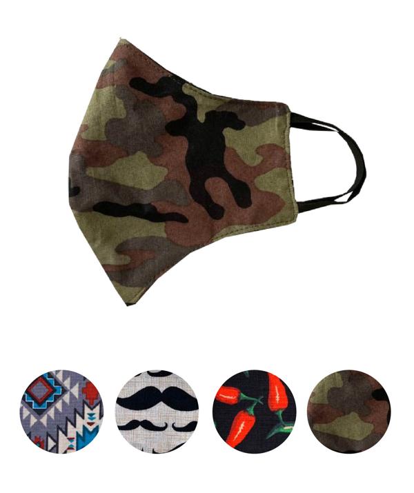 Tapabocas  x4 (Diferentes diseños)