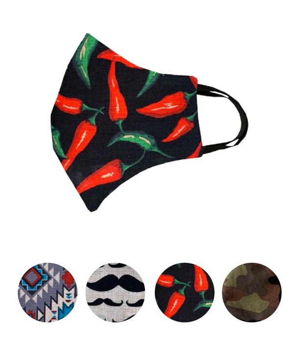 Tapabocas  x4 (Diferentes diseños)