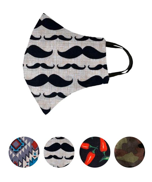 Tapabocas  x4 (Diferentes diseños)